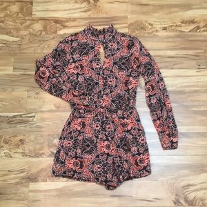 Boho Floral Romper